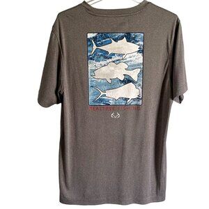 Realtree Short Sleeve Performance Fishing Shirt Men's Large